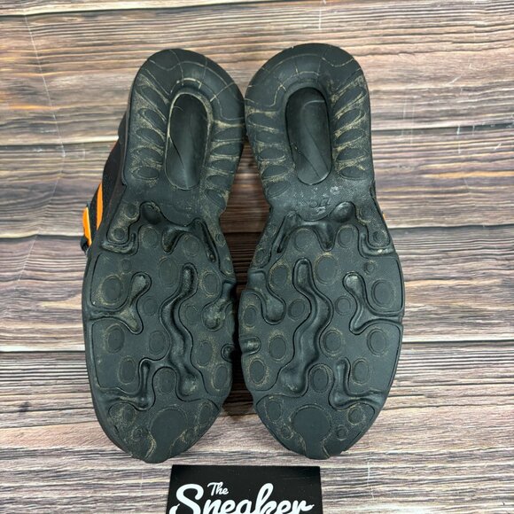 Nike Air Max 270 React Black Magma Orange Women's Athletic Shoes Size 7.5 - Picture 6 of 8